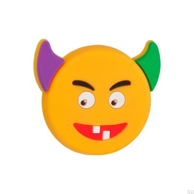 Furniture knob Smiley H241 Rubber