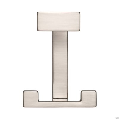 Wall hook 2324 32 Brushed silver