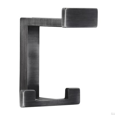 Wall hanger 2324 32 Antique Silver Brushed