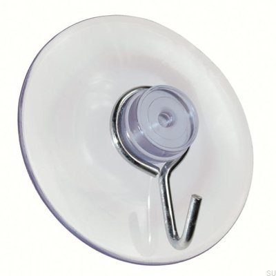 H111 Hook with a suction cup Steel (5 pieces)