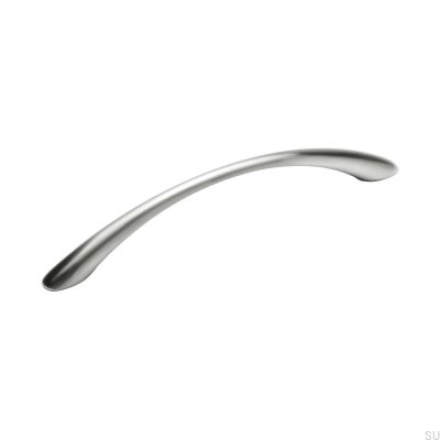 Long furniture handle Skanör 128 Silver
