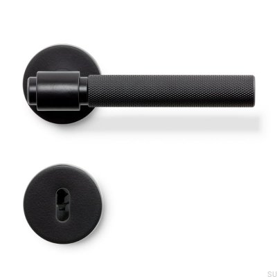 Helix 200 Metal Black Door Handle