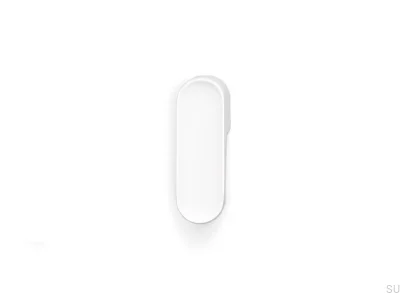 Luv Matte White furniture knob