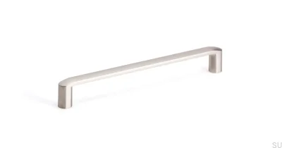 Roma 160 furniture handle, brushed nickel
