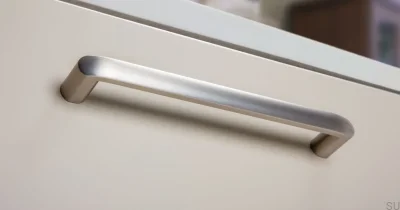 Roma 320 furniture handle, brushed nickel