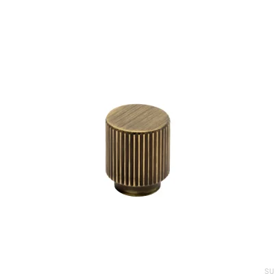 Helix Stripe 30 Furniture Knob Antique Bronze