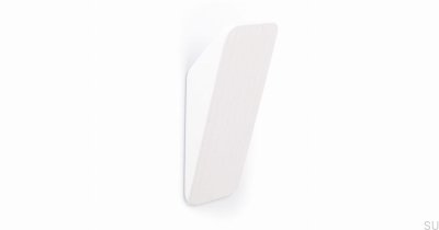 Switch Wooden White Lacquered Eco wall hanger