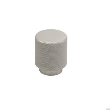 Furniture Knob Helix 38 Silver Brushed