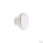 Galki do mebli SIMPLE WHITE - bialy - DOT Manufacture.webp