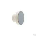 Galki do mebli SIMPLE WHITE - jasny szary - DOT Manufacture.webp