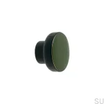Galki do mebli SIMPLE BLACK - ciemny zielony - DOT Manufacture.webp