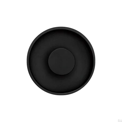 Recessed furniture handle Dipo Black Mat