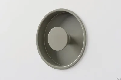Dipo Gray Green recessed furniture handle