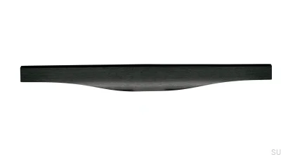 Edge furniture handle Noma 0254 256 Aluminum Black Brushed