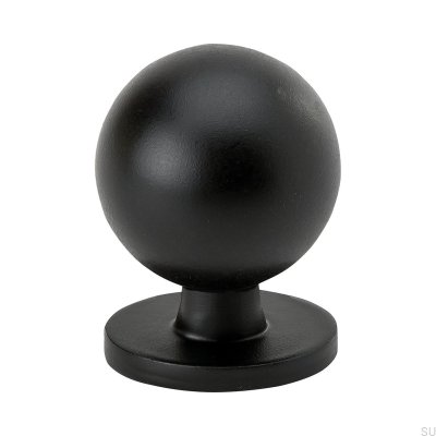 Solliden Furniture Knob Metal Black Matt