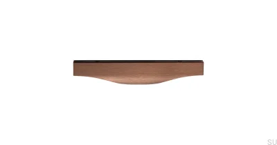 Noma 0254 128 Antique Bronze edge furniture handle