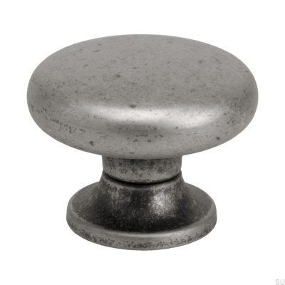 Furniture knob 8701 Antiqued silver