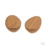 Galka do mebli PEBBLE MINI - prawa i lewa wersja - olej bezbarwny - DOT Manufacture.webp