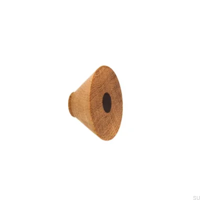 Furniture Knob Dot Inlay And Wooden Oak