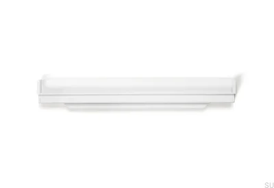Recessed furniture handle Hexxa 1100 Aluminum White