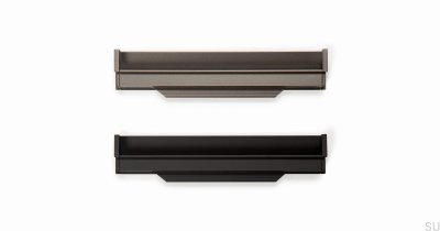 Recessed furniture handle Hexxa 1100 Aluminum White