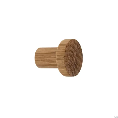Simple Wooden Oak wall hanger - Colorless Semi-matte Oil