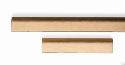 Ona 1440 Edge Furniture Handle Brushed Gold Anodized