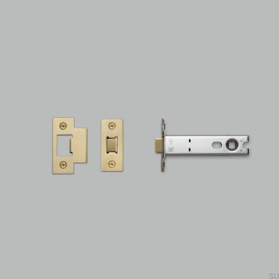Tubular latch for Latch 82 mm handle, brass