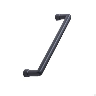 Long furniture handle Equester 320 Black Mat