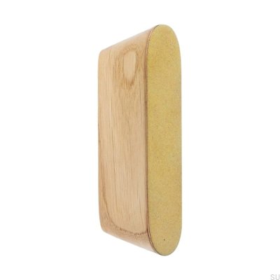 Furniture handle Melange Solo 60 Enameled Yellow - Oil Colorless Semi-matt