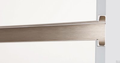 Edge furniture handle Jey2 447 Aluminum Silver