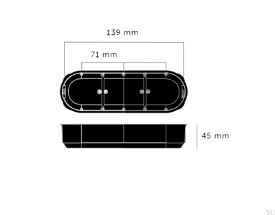 Round plastic can 3G European Standard