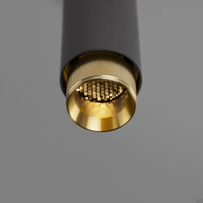Exhaust Detail Linear Brass Lamp Decorative Kit