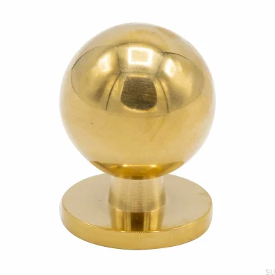 Solliden Furniture Knob Polished Brass Unpainted (02)