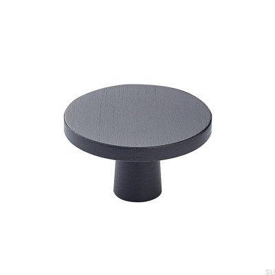 Furniture knob Plato Metal Black