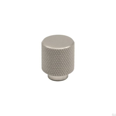 Helix 20 Silver Brushed Furniture Knob