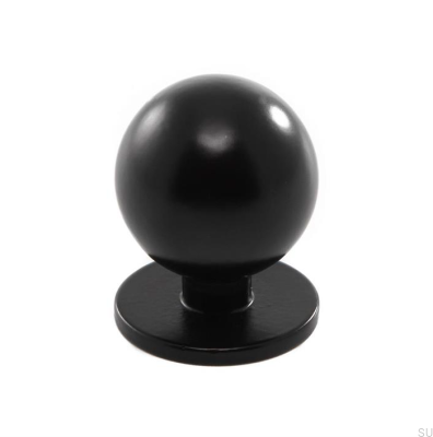 Furniture knob 1349 25 Metal Black