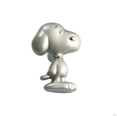 Furniture knob Snoopy 22x33 Brushed Nickel