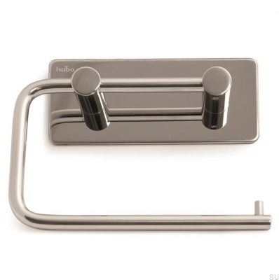Angle Toilet Paper Holder Polished Stainless Steel