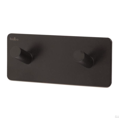 Wall hanger Edge 120 Stainless Steel Black