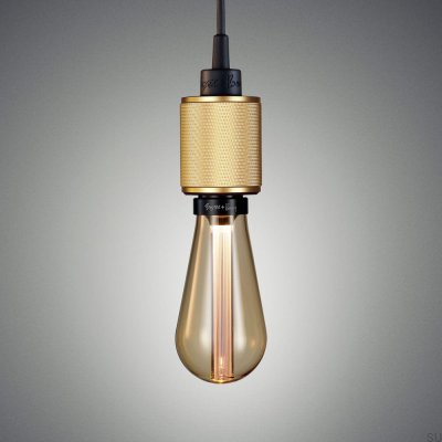 Heavy Metal Cross Brass Pendant Lamp