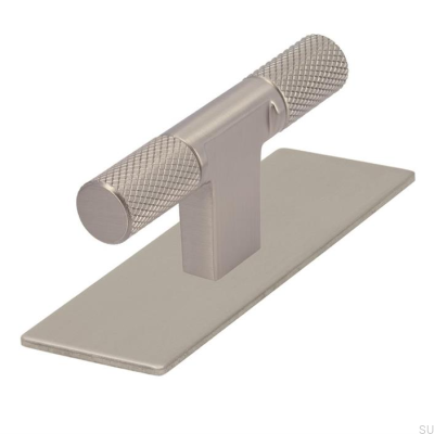 Furniture knob with T-Bar 2509 Brushed Nickel
