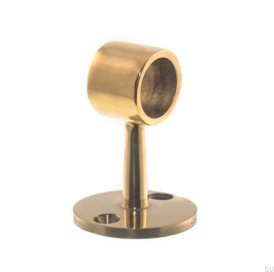 Polished brass center bracket