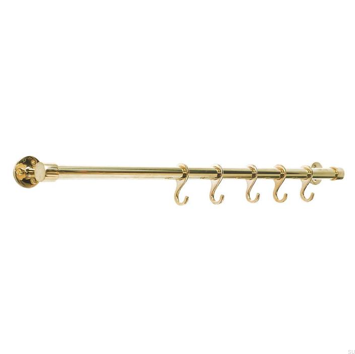 Poręcz (komplet) Mosiężna Polerowana.png