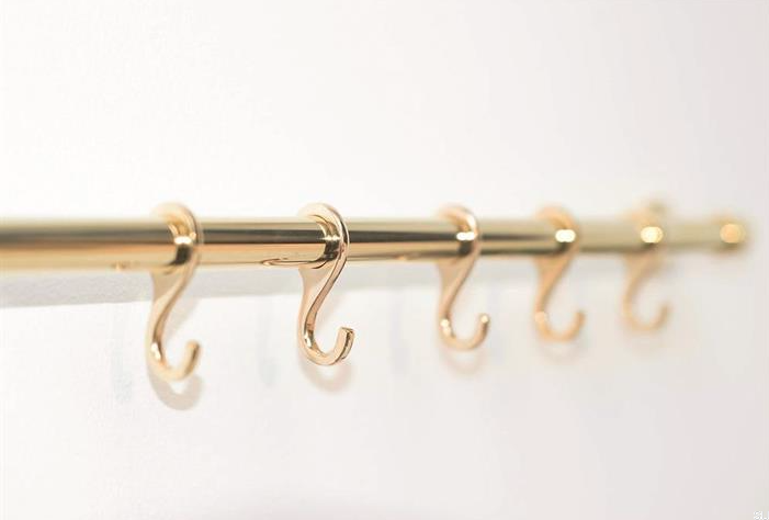 Poręcz (komplet) Mosiężna Polerowana 5.png