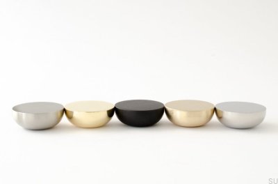 Kokeshi 3012 Furniture Knob Polished Brass Unlacquered