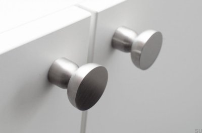 Kokeshi 3032 Brushed Steel Furniture Knob