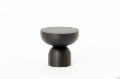 Kokeshi 3032 Aluminum Black furniture knob