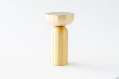Kokeshi 3052 wall hanger, brushed brass, unpainted