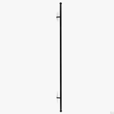 Kirke Railing 700 oblong furniture handle Metal Black